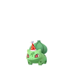 Party Bulbasaur shiny
