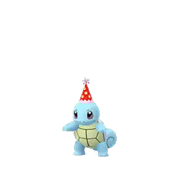 Party Squirtle shiny