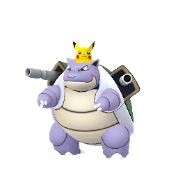 Pikavisor Blastoise shiny