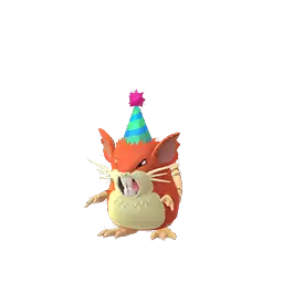 Party Raticate shiny