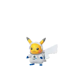 Astronaut Pikachu shiny