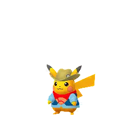 Excavator Pikachu shiny