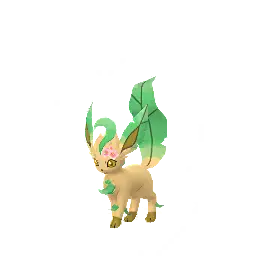 Cherry Leafeon shiny